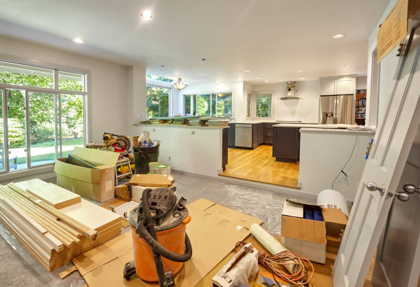 Professional Cabinet Refacing technician working in Clinton, WA